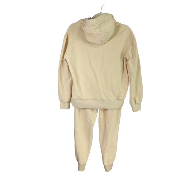 BKYS Lucky Charm Hoodie Sweatpants Set Mens S Yellow Cotton - Picture 4 of 16